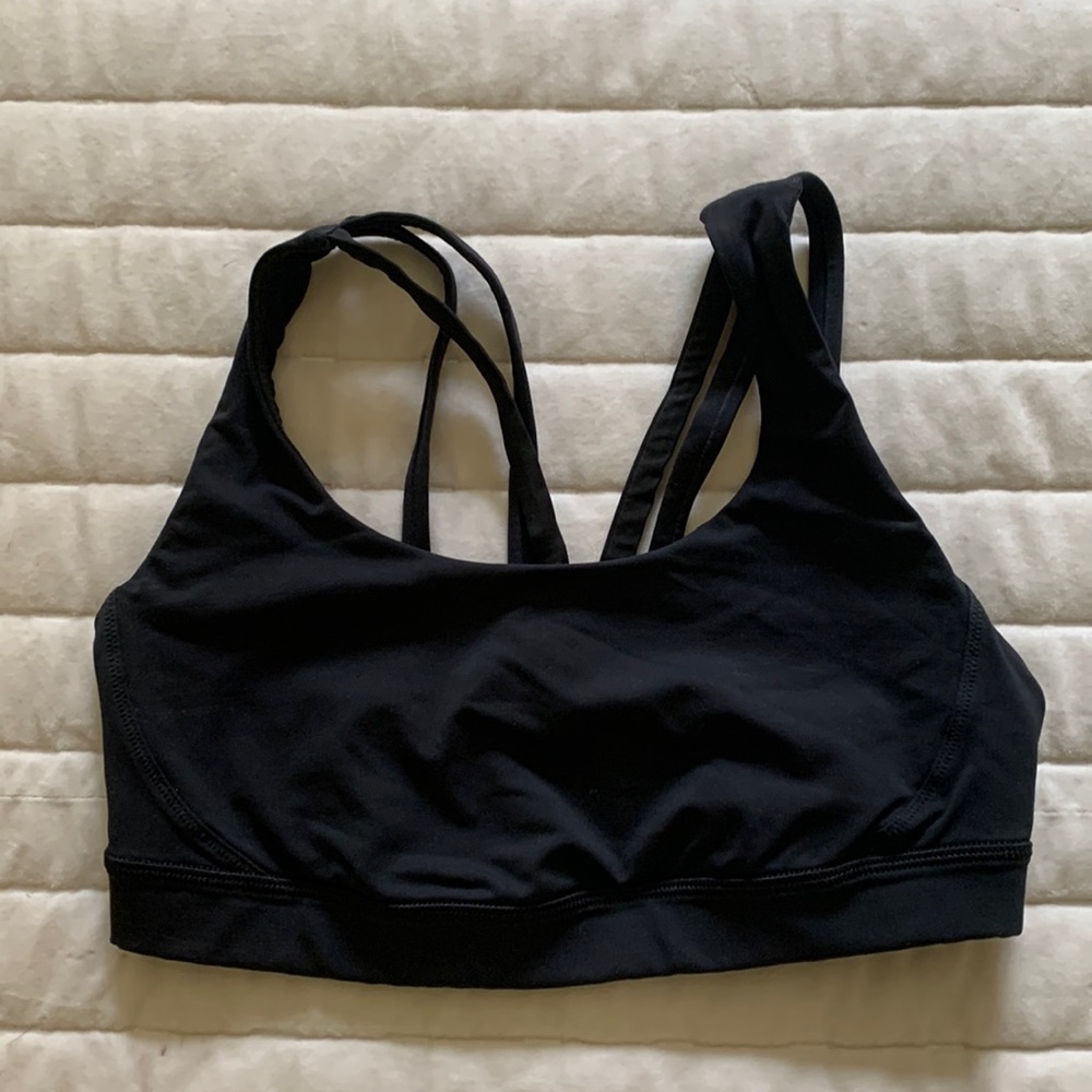 Lululemon Black Sports Bra
